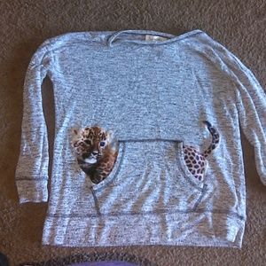 Jessica Simpson cat sweater